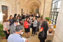  وفد رفيع المستوى من وزارة المعارف في زيارة لمدرسة تيراسنطا بالرملة